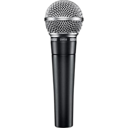 Shure SM58-LCE Cardioid Dynamic Vocal Microphone, XLR