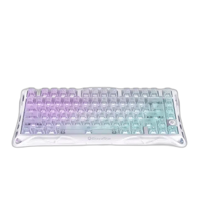 GravaStar Mercury K1 Lite Crystal Aurora 75% Wireless Keyboard