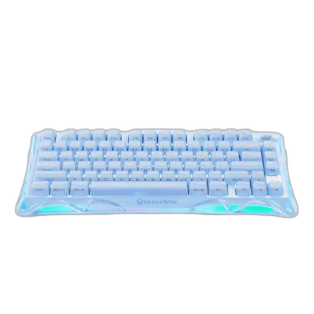 GravaStar Mercury K1 Ice Blue 75% Wireless Gaming Keyboard