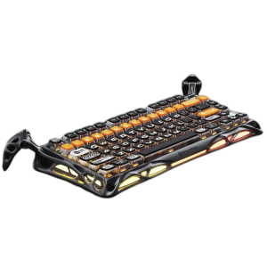 GravaStar Mercury K1 Pro CyberFlare 75% Wireless Gaming Keyboard
