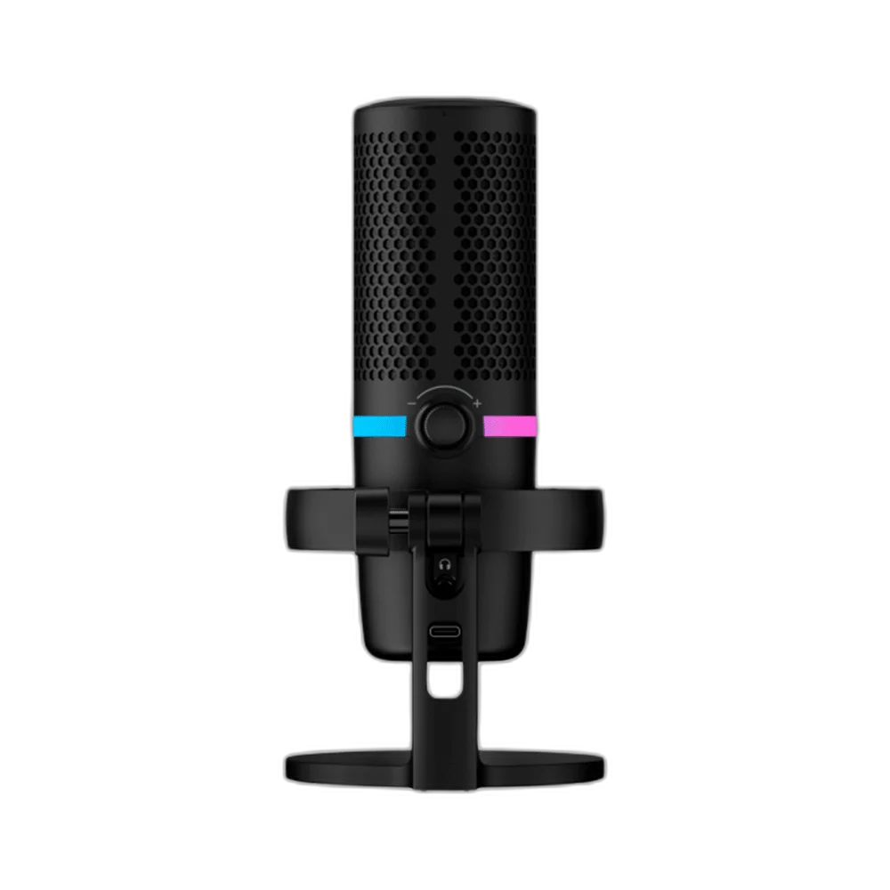 HyperX DuoCast recording controls and design detail
