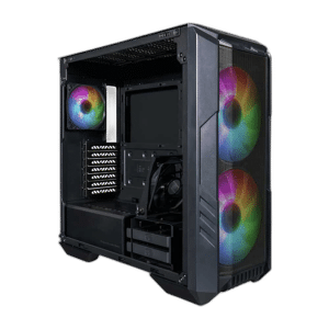 Cooler Master HAF 500 ARGB Mid Tower Case - Black