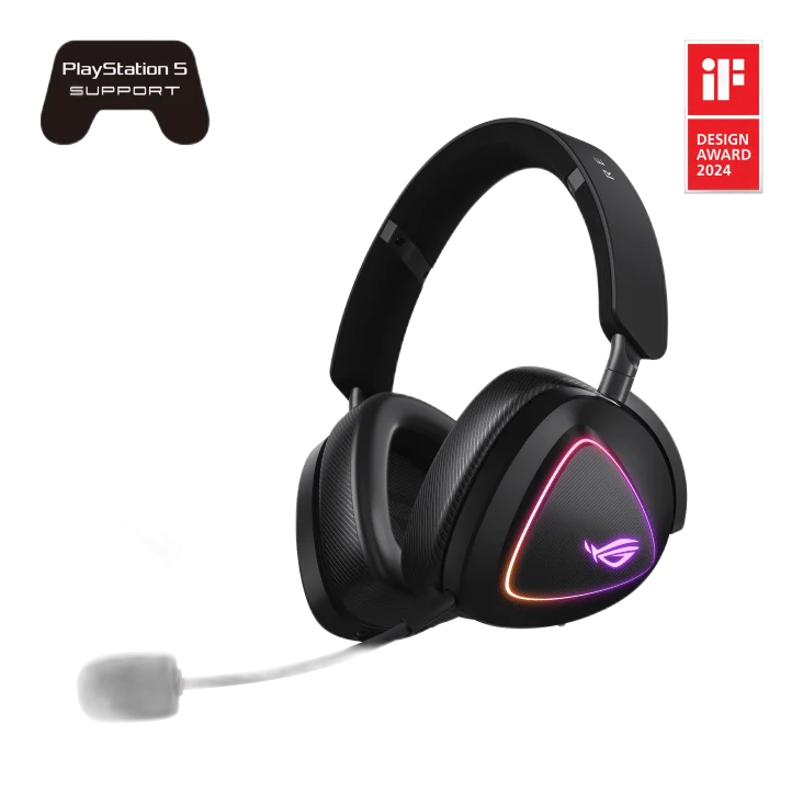 ASUS ROG DELTA II Gaming Headset - White