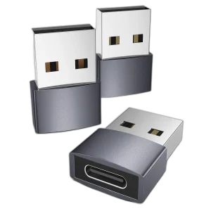 Syntech USB C Female to USB Male Adapter, 3 Pack
