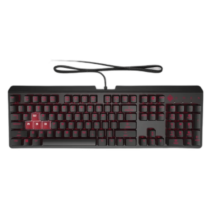 HP Omen Encoder Wired Mechanical Gaming Keyboard, Black