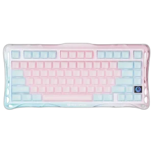 GravaStar Mercury K1 Lite Lumen Rose 75% Wireless Gaming Keyboard