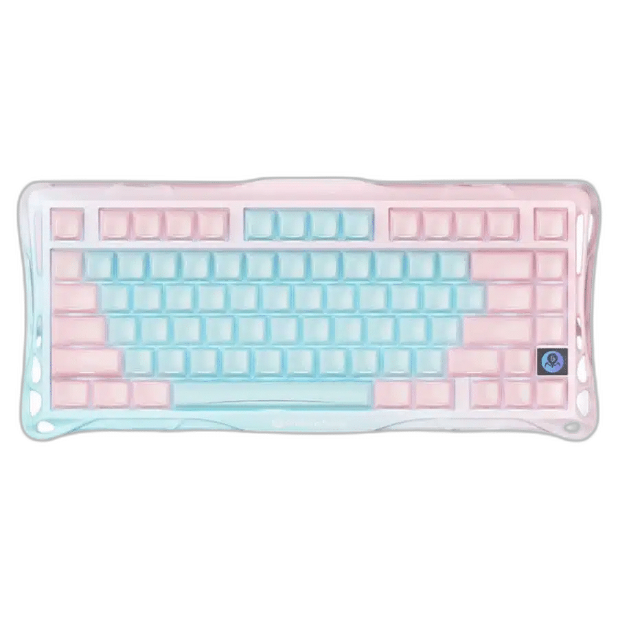 GravaStar Mercury K1 Lite Aurora Mist 75% Wireless Gaming Keyboard
