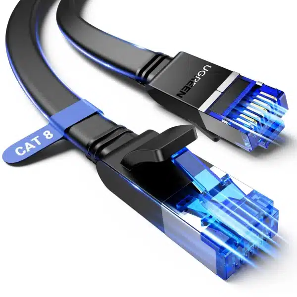 UGREEN CAT8 1m Braided Ethernet Cable – 40Gbps / 2000MHz - AX Store Kuwait - 2