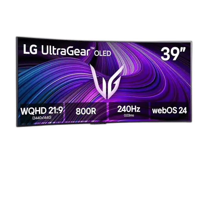 LG UltraGear 39GX90SA-W 39 inch OLED 240Hz Curved Monitor