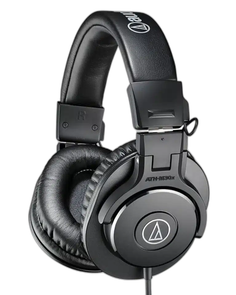 Audio-Technica ATH-M30x Closed-Back Monitoring Headphones — product view