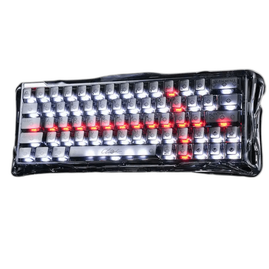 GravaStar Mercury V60 60% Hall Effect Gaming Keyboard - Onyx Crystal