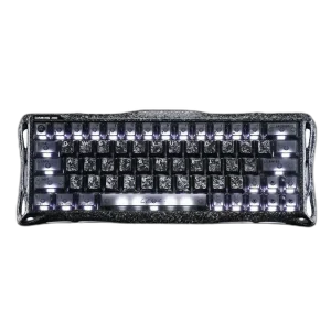 GravaStar Mercury V60 Pro 60% Hall Effect Gaming Keyboard - Cyber Frost Black