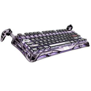 GravaStar Mercury V75 Pro 75% Hall Effect Gaming Keyboard - Iron Purple