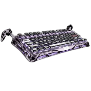 GravaStar Mercury V75 Pro 75% Hall Effect Gaming Keyboard - Iron Purple