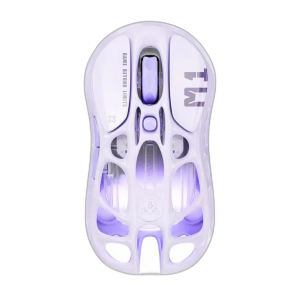 GravaStar Mercury M1 Pro Lavender Purple Wireless Gaming Mouse, 88g