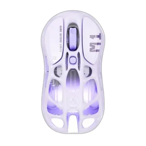 GravaStar Mercury M1 Pro Lavender Purple Wireless Gaming Mouse, 88g