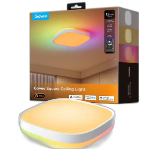 Govee H80A4 RGBWW + RGBIC Smart Square Ceiling Light - 30cm