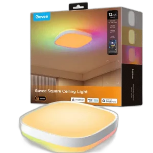 Govee H80A4 RGBWW + RGBIC Smart Square Ceiling Light - 30cm