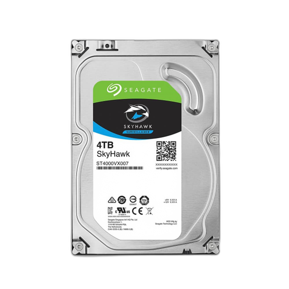 Seagate SkyHawk 4TB Internal HDD, 256MB Cache
