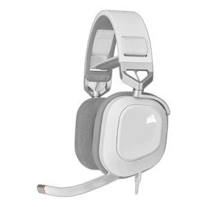Corsair HS80 RGB Wired Gaming Headset - White