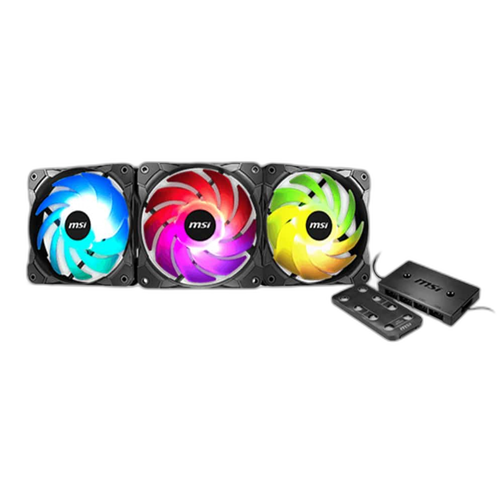 MSI MAG Max F12A-3H 3-Pack ARGB Case Fan Controller