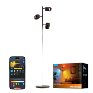 Govee Tree Floor Lamp H60B2, RGB Multi-Head Smart Lighting