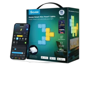 Govee Smart Mini Panel Lights H8069, 10 Pack RGB Panels