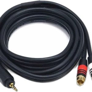 Monoprice Premium 3.5mm to RCA Cable, 1.8M Length