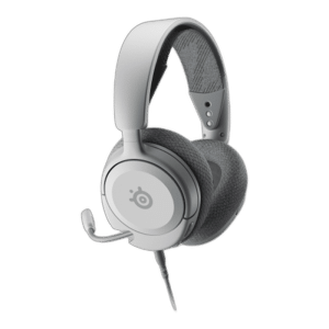 SteelSeries Arctis Nova 1 White Wired Gaming Headset, 40mm Drivers