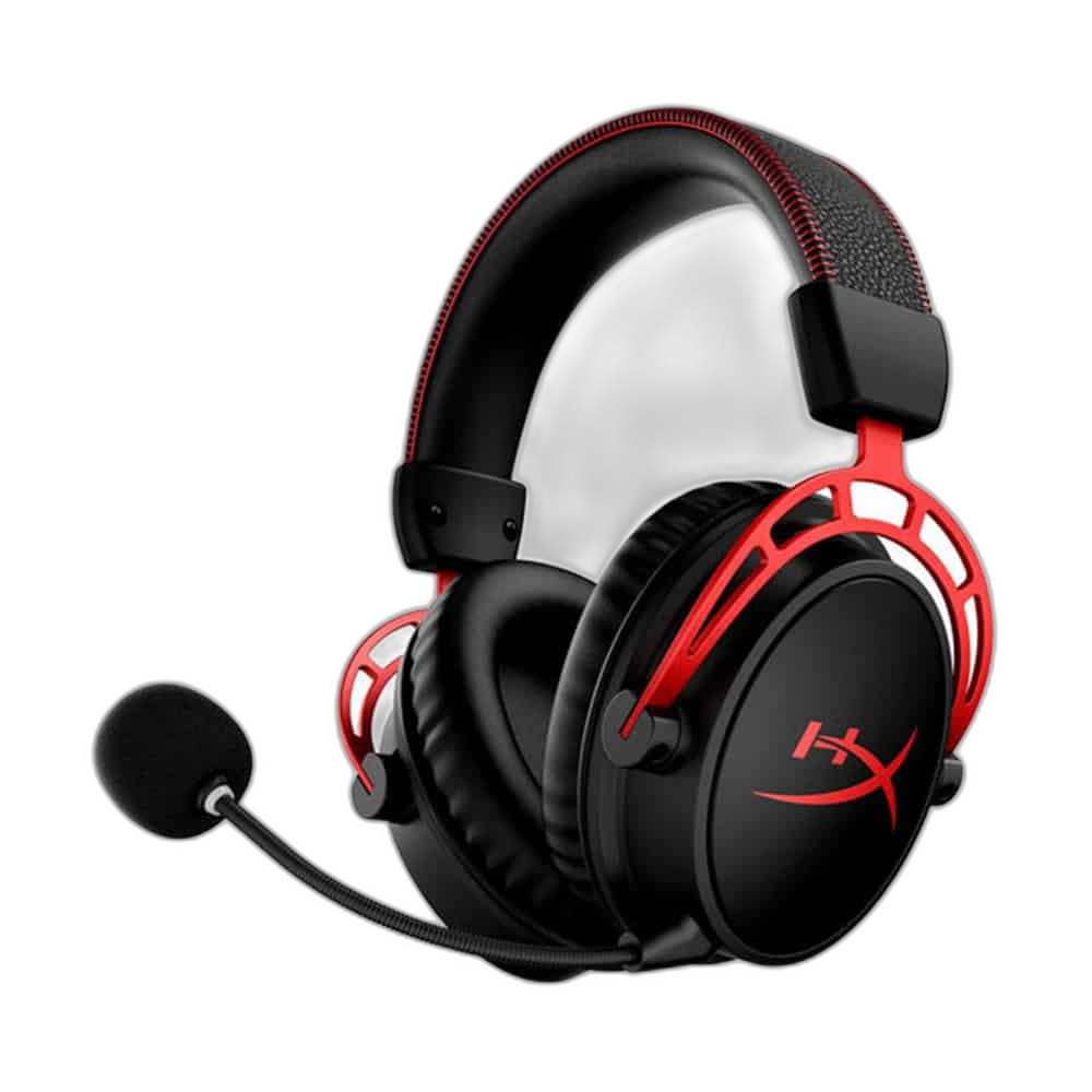 HyperX Cloud Alpha Wireless Gaming Headset, Black/Red