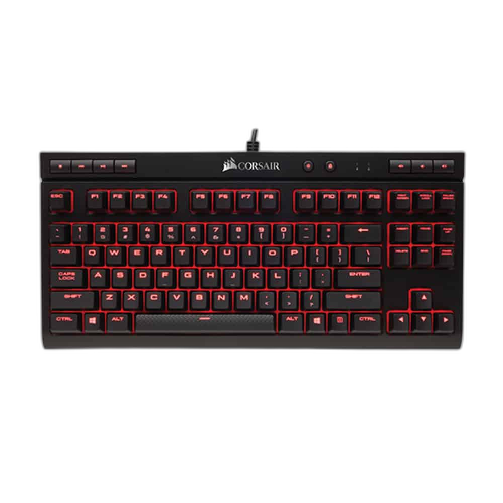 Corsair iCUE K63 Compact Mechanical Gaming Keyboard, Black