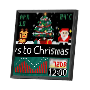 Divoom Pixoo-64 WiFi Pixel Art Cloud Display, 64x64 LED Frame
