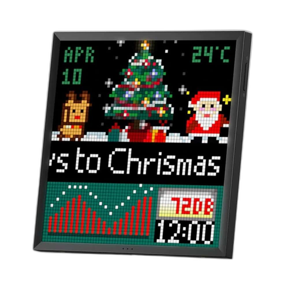 Divoom Pixoo-64 WiFi Pixel Art Cloud Display, 64x64 LED Frame