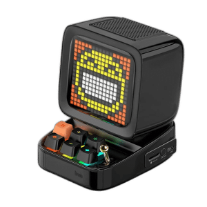 Divoom Ditoo Retro Pixel Art Bluetooth Speaker, App Control