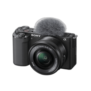 Sony Alpha ZV-E10 Mirrorless Camera with 16-50 Lens