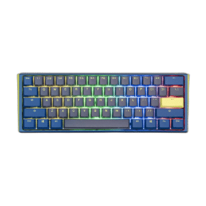 Ducky One 3 Mini DayBreak TKL Hot-Swap RGB Keyboard, Blue/Yellow