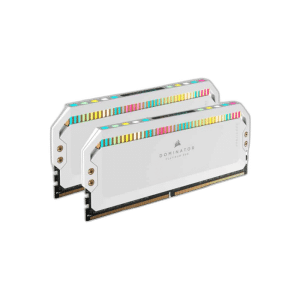 Corsair Dominator Platinum RGB 64GB DDR5 5200MHz Memory Kit, White