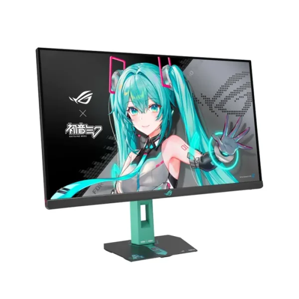 ASUS ROG Strix XG27ACMEG-G Hatsune Miku Edition 27-inch QHD Fast IPS 260Hz Gaming Monitor - AX Store Kuwait - 3