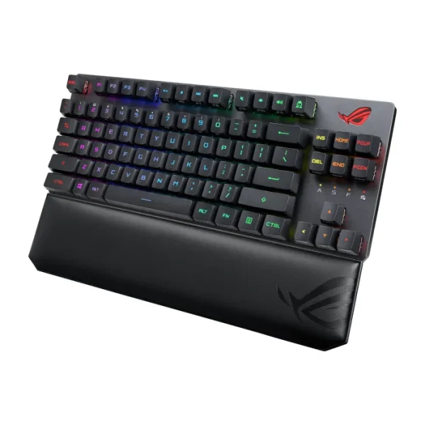ASUS X807 ROG Strix Scope RX TKL Wireless Deluxe Gaming Keyboard – RX Red - AX Store Kuwait - 3