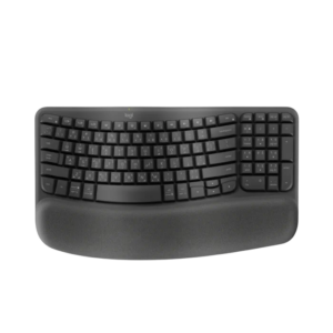 Logitech Wave Keys Wireless Ergonomic Keyboard - Graphite
