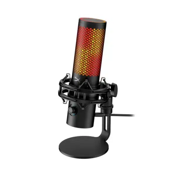 HyperX QuadCast 2 S USB Gaming Microphone with Customizable aRGB Lighting – Black - AX Store Kuwait - 5