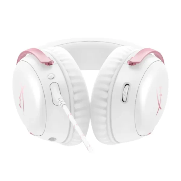 HyperX Cloud III Wired Gaming Headset – White/Pink - AX Store Kuwait - 2