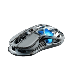 GravaStar Mercury M1 Pro Battle-Worn Silver Mist Wireless Gaming Mouse - AX Store Kuwait