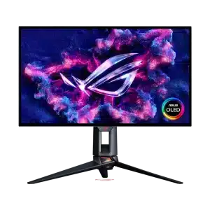 ASUS ROG Swift OLED PG27UCWM 27″ 4K Tandem RGB OLED Gaming Monitor – 240Hz / FHD 480Hz - AX Store Kuwait