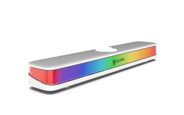 SADES Posevolt SA-SP01-B RGB Desktop Soundbar – Bluetooth 5.3 - AX Store Kuwait - 2