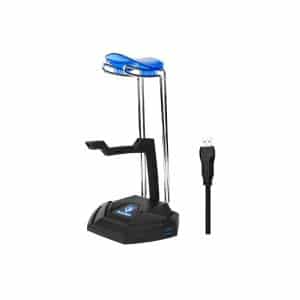 SADES Anubis Staff Headset Stand – USB 3.0 Hub - AX Store Kuwait