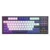 SADES Bate Wolf 87 TKL tri-mode mechanical keyboard Blackberry Mousse Purple - AX Store Kuwait