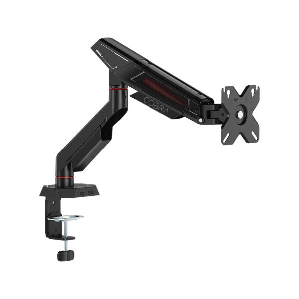 SADES Cobra single monitor arm adjustment detail