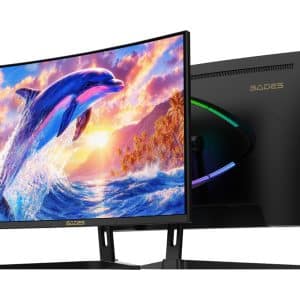 SADES FS-Dolphin-32 31.5 inch curved FHD 240Hz gaming monitor front view