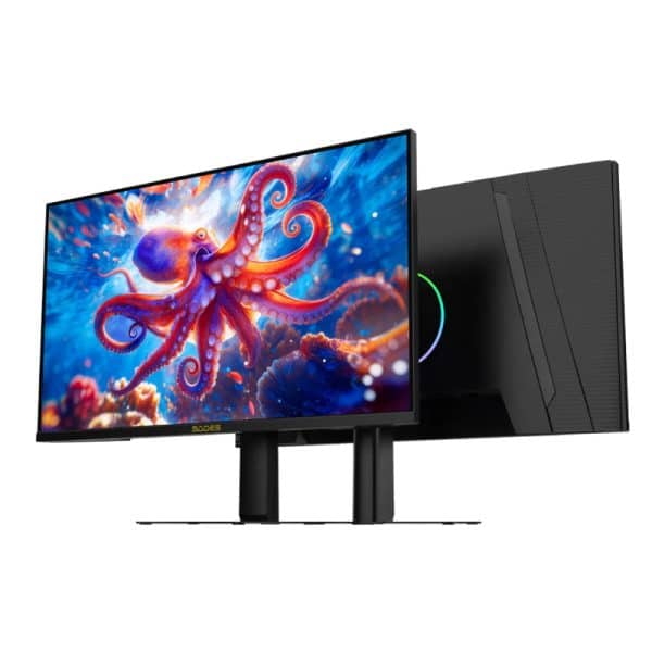 SADES NP-Octopus 4K gaming monitor angled view - AX Store Kuwait